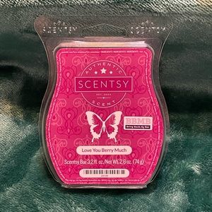 Scentsy Love You Berry Much Wax Bar